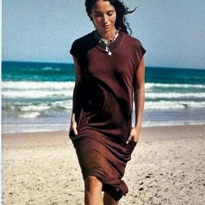 Free People Beach all day long T-shirt Maxi Dress. NWT